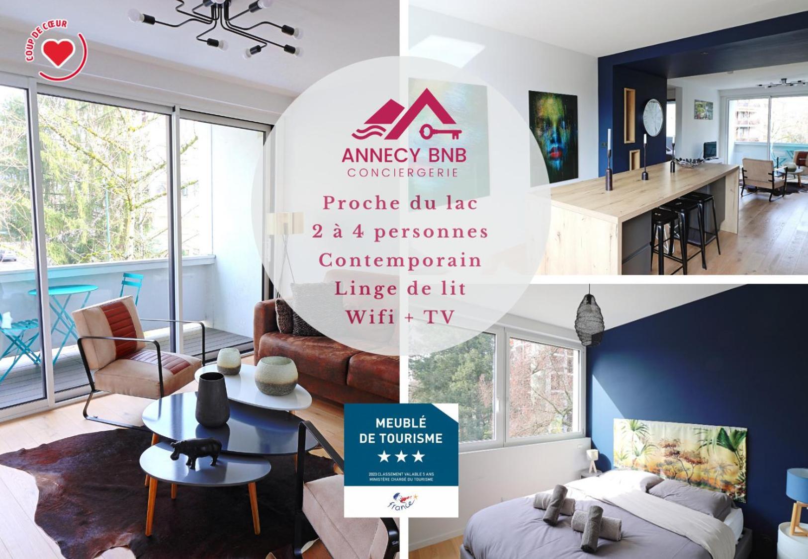 Coup De Coeur Appartement Lumineux, Calme Et Cosy Annecy Luaran gambar